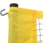 vidaXL sulgpallivõrk, kollane ja must, 600 x 155 cm, PE kangas hind ja info | Sulgpall | kaup24.ee