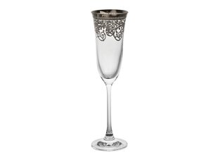 6x šampanjaklaas 160ml Old Silver цена и информация | Стаканы, фужеры, кувшины | kaup24.ee