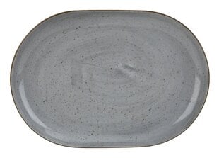 Ovaalne taldrik 33cm Boss Grey hind ja info | Lauanõud ja kööginõud | kaup24.ee