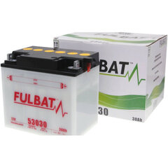 Aku Fulbat Y60-N30L-A, 30 Ah 300 12V hind ja info | Mootorrataste akud | kaup24.ee