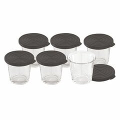 Стеклянные стаканы с крышкой Tefal цена и информация | Посуда и принадлежности для консервирования | kaup24.ee