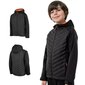 Laste jope 4F Softshell Jr. HJZ22 JSFM002 20S, must цена и информация | Poiste joped | kaup24.ee