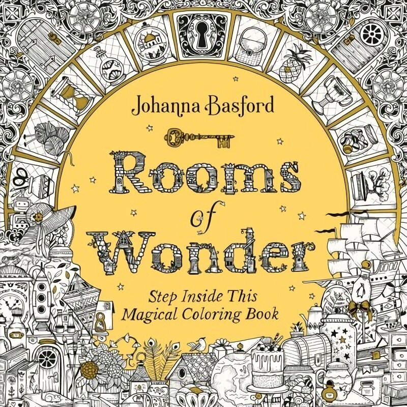 Rooms of Wonder: Step Inside This Magical Coloring Book цена и информация | Tervislik eluviis ja toitumine | kaup24.ee