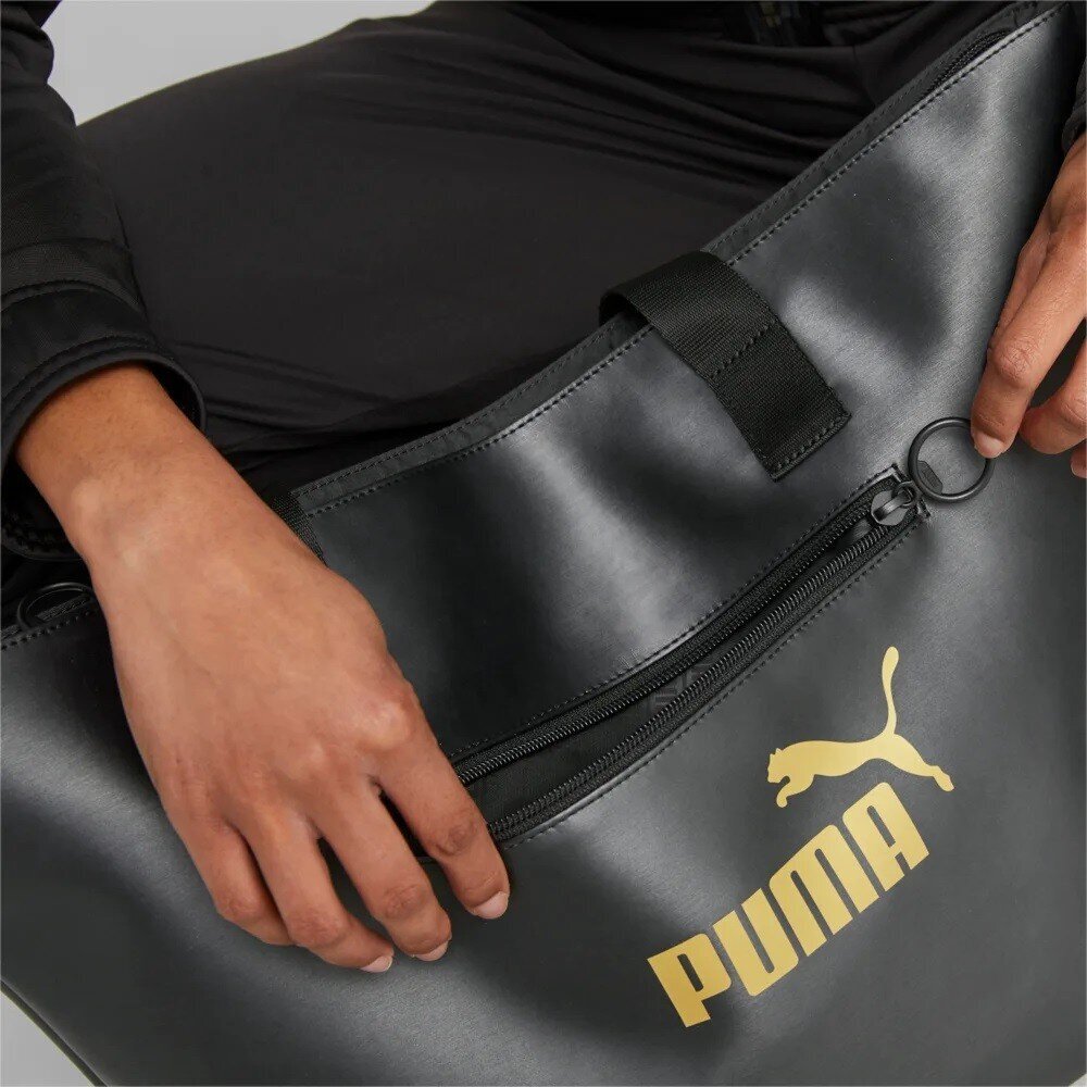 Naiste käekott Puma Core Up 079485*01, must/kuldne 4065452957667 цена и информация | Naiste käekotid | kaup24.ee