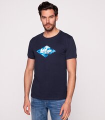 Мужская футболка Lee Cooper 4022*01, тёмно-синяя, 5904347350246 цена и информация | Мужские футболки | kaup24.ee