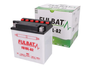 Aku FULBAT FB10L-A2, 11 Ah 12V hind ja info | Mootorrataste akud | kaup24.ee