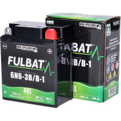 Аккумулятор Fulbat 6N6-3B/B1, 6,3 Ач 50 А EN 6В цена и информация | Аккумуляторы | kaup24.ee