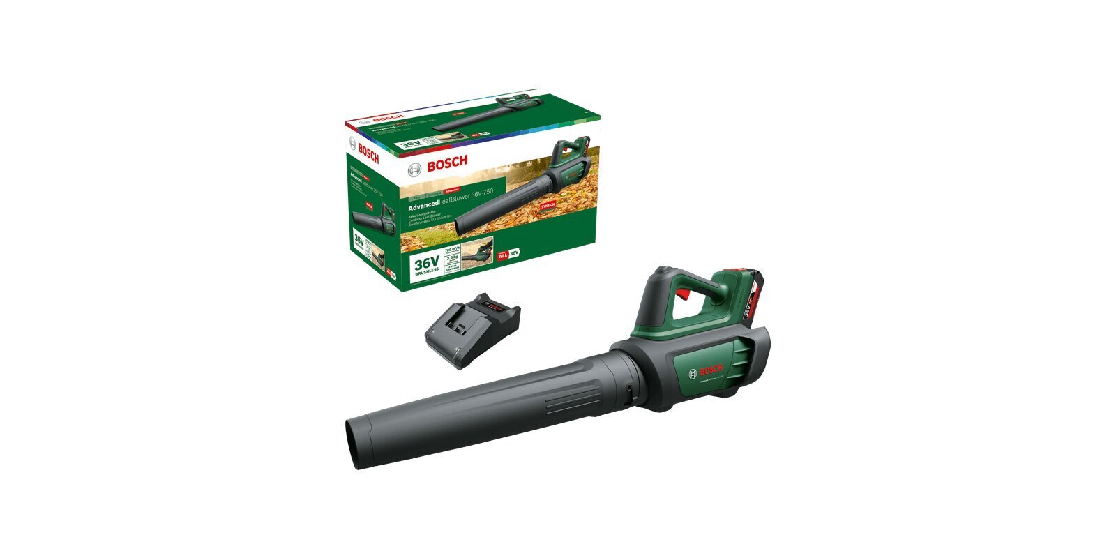 Aku lehepuhur Bosch Advanced Leaf Blower 36V-750 hind ja info | Oksapurustajad ja lehepuhurid | kaup24.ee