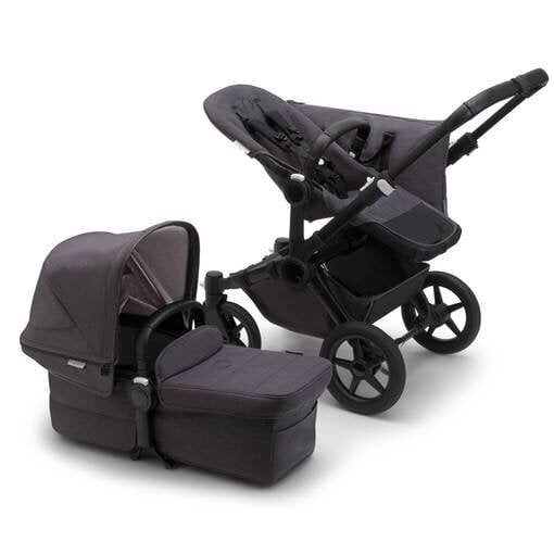 Bugaboo Donkey 5 Mineral Mono universaalne lapsevanker, Black/Washed Black hind ja info | Vankrid, jalutuskärud | kaup24.ee