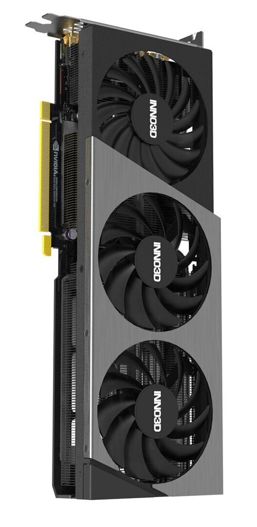 Inno3D GeForce RTX 4070 X3 OC (N40703-126XX-185252L) hind ja info | Videokaardid (GPU) | kaup24.ee