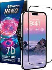 Защитное стекло Crong 7D Nano Flexible для iPhone 14 Pro Max цена и информация | Защитные пленки для телефонов | kaup24.ee