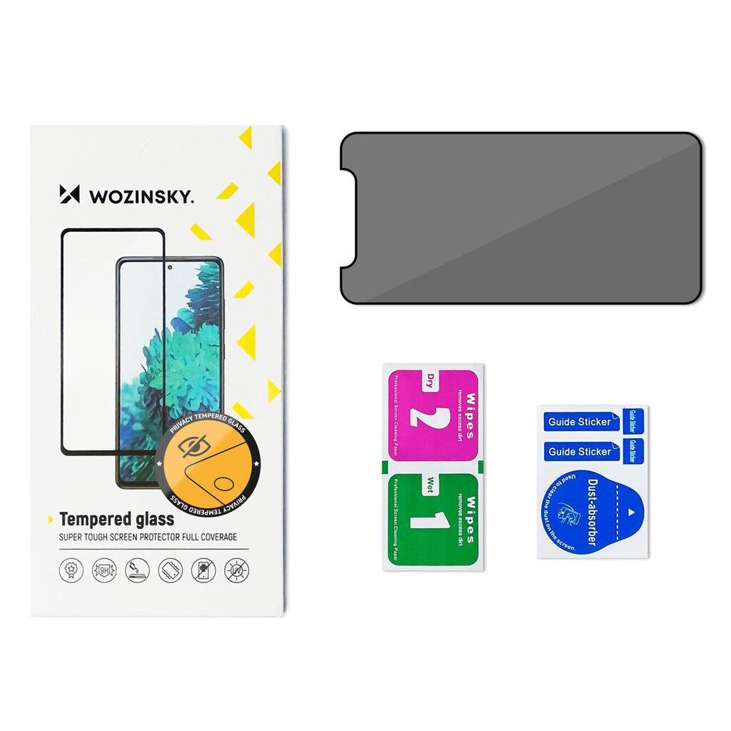 Kaitseklaas Wozinsky Privacy Samsung Galaxy S22+ hind ja info | Ekraani kaitsekiled | kaup24.ee