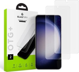 Kaitseklaas Glastify OTG+ 2-Pack Samsung Galaxy S23 hind ja info | Ekraani kaitsekiled | kaup24.ee