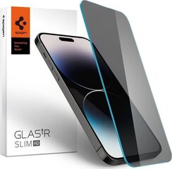 Kaitseklaas Spigen Privacy, Apple iPhone 14 Pro Max hind ja info | Ekraani kaitsekiled | kaup24.ee