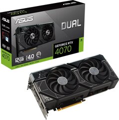 Asus Dual GeForce RTX 4070 12GB GDDR6X (DUAL-RTX4070-12G) hind ja info | Videokaardid (GPU) | kaup24.ee
