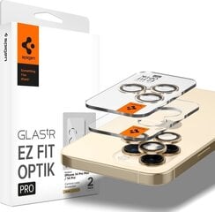Защита камеры Spigen Optik Apple iPhone 14 Pro цена и информация | Защитные пленки для телефонов | kaup24.ee