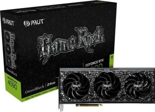 Palit GeForce RTX 4090 GameRock OmniBlack (NED4090019SB-1020Q) цена и информация | Видеокарты | kaup24.ee