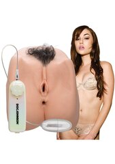 Мастурбатор Sasha Grey Deep Penetration Vibrating Pussy and Ass цена и информация | Секс игрушки, мастурбаторы | kaup24.ee