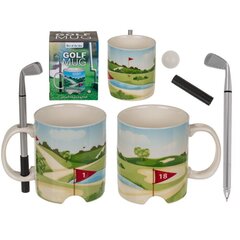 Kruus " Golf course", golfikepikujulise pastapliiatsiga цена и информация | Оригинальные кружки | kaup24.ee