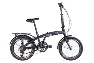 Jalgratas -AL 20 Onyx, raam-12,5, must pakiraamiga hind ja info | Jalgrattad | kaup24.ee