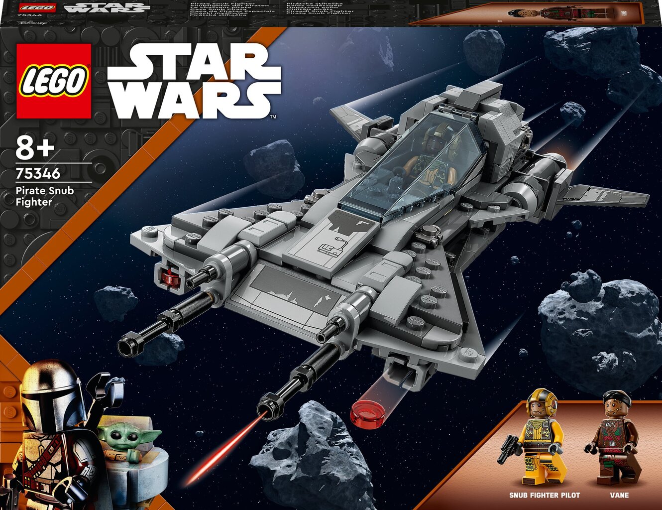 75346 LEGO® Star Wars piraatide Snub Fighter hind ja info | Klotsid ja konstruktorid | kaup24.ee