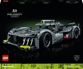 42156 LEGO® Technic Peugeot 9X8 24H Le Mans Hybrid Hypercar hind ja info | Klotsid ja konstruktorid | kaup24.ee