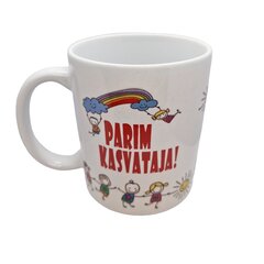 Keraamiline kruus "Parim kasvataja!", 320 ml hind ja info | Originaalsed tassid | kaup24.ee