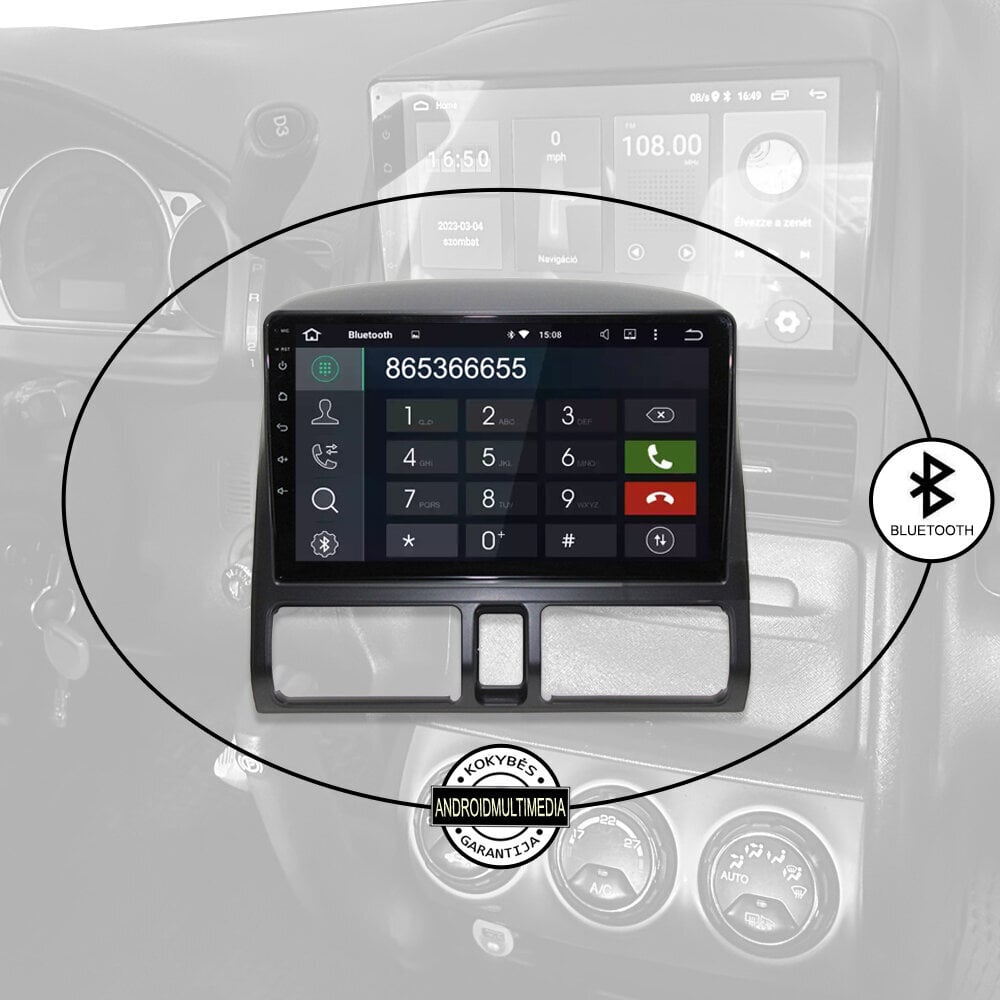 Honda CRV 2001-06 Android Multimeedia цена и информация | Autoraadiod, multimeedia | kaup24.ee