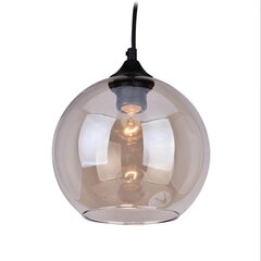 Черный подвесной светильник в форме купола 40 Вт E27 цена и информация | Люстры | kaup24.ee