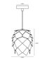 Piekaramā lampa ar koka pārsegu 40 W E27 цена и информация | Rippvalgustid | kaup24.ee
