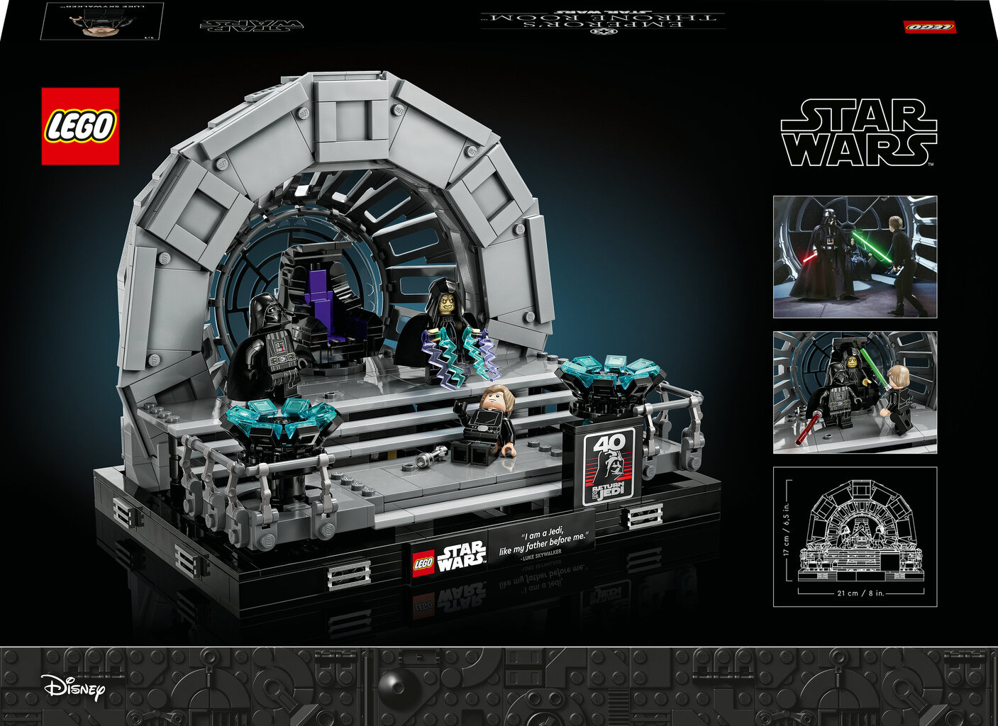 75352 LEGO® Star Wars Keisri troonikunsti™ dioraama hind ja info | Klotsid ja konstruktorid | kaup24.ee