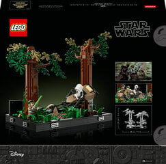 75353 LEGO® Star Wars Endor™ kiire mootorratta tagaajamise dioraama цена и информация | Конструкторы и кубики | kaup24.ee