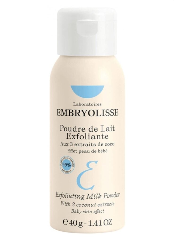 Embryolisse Exfoliating Milk Powder kooriv näopuuder 40g цена и информация | Näopuhastusvahendid | kaup24.ee