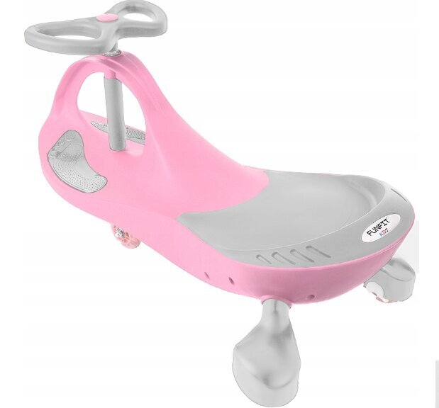 Rulaauto Ride-On Funfit Kids 2620 roosa, hall hind ja info | Imikute mänguasjad | kaup24.ee