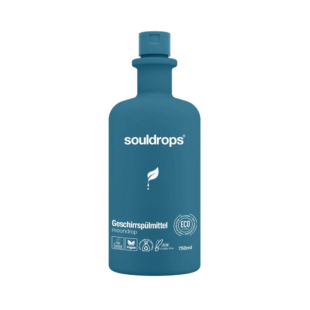 Souldrops biolagunev nõudepesuvahend õuna lõhnaga Moondrop, 750 ml hind ja info | Nõudepesuvahendid | kaup24.ee