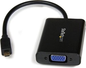 Micro HDMI Kaabel Startech MCHD2VGAA2 1920 x 1080 px hind ja info | USB jagajad, adapterid | kaup24.ee