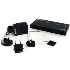 Jaotur Startech ST122DVIA, Must hind ja info | USB jagajad, adapterid | kaup24.ee