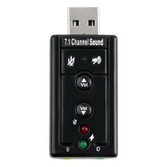 Звуковой адаптер USB Ewent EW3762 цена и информация | Адаптеры и USB-hub | kaup24.ee