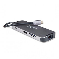 3-Port USB Hub DCU 391166 HDMI 100 W hind ja info | USB jagajad, adapterid | kaup24.ee