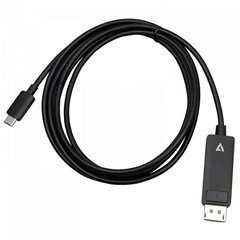 Адаптер USB C—DisplayPort V7 V7USBCDP14-2M        (2 m) 8K Ultra HD цена и информация | Адаптеры и USB-hub | kaup24.ee