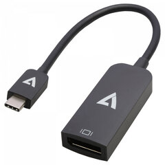 USB C-DisplayPort Adapter V7 V7USBCDP14 8K Ultra HD hind ja info | USB jagajad, adapterid | kaup24.ee