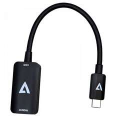 Адаптер USB C—HDMI V7 V7USBCHDMI4K60HZ     Чёрный 4K Ultra HD цена и информация | Адаптеры и USB-hub | kaup24.ee