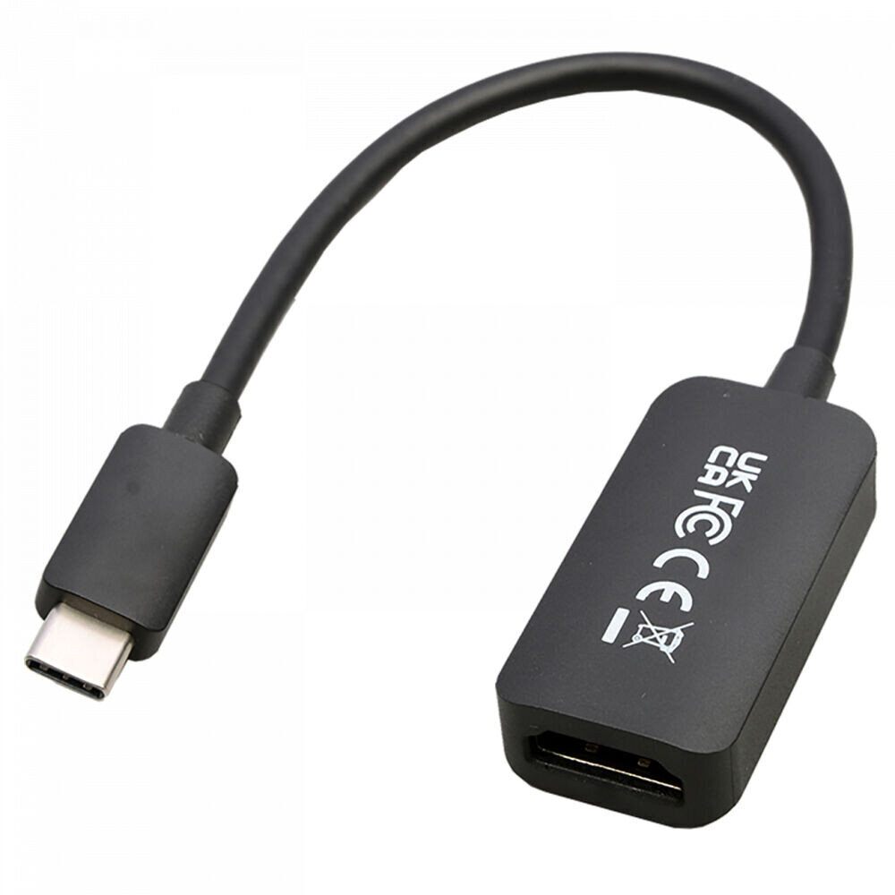 USB C-HDMI Adapter V7 V7USBCHDMI4K60HZ Must 4K Ultra HD hind ja info | USB jagajad, adapterid | kaup24.ee