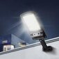 Päikesepatarei ja puldiga 120 LED välisvalgusti цена и информация | Aia- ja õuevalgustid | kaup24.ee