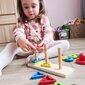 Sorteerijaks on Kruzzeli puidust pusle hind ja info | Imikute mänguasjad | kaup24.ee