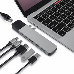 USB-разветвитель Targus GN28N-GRAY цена и информация | Адаптеры и USB-hub | kaup24.ee