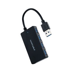 USB-jaotur Nanocable AAOAUS0187 цена и информация | Адаптеры и USB-hub | kaup24.ee