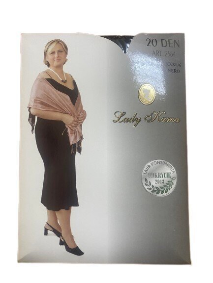 Naiste sukkpüksid Lady Kama Stella Visone, 20 DEN hind ja info | Sukkpüksid | kaup24.ee