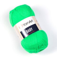 Kudumislõng YarnArt Baby 50 g, värvus 8233 цена и информация | Принадлежности для вязания | kaup24.ee