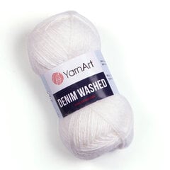 Пряжа для вязания YarnArt Denim Washed 50 г, цвет 900 цена и информация | Принадлежности для вязания | kaup24.ee